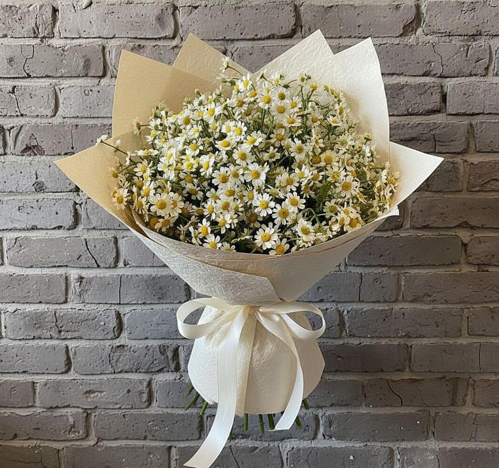 Букет цветов из: Ромашки в Пригородном Курской области