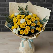 Букет цветов из:  Розы в Пригородном Курской области