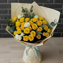 Букет цветов из:  Розы в Пригородном Курской области