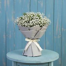 Букет цветов из:  Гипсофила в Пригородном Курской области