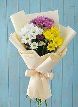 Букет цветов из:  Хризантемы в Пригородном Курской области