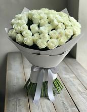 Букет 35 Белых роз #REPLACE_PRED# Пригородном Курской области