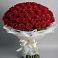 Букет 101 Красная роза Блэк Мэджик в Пригородном Курской области