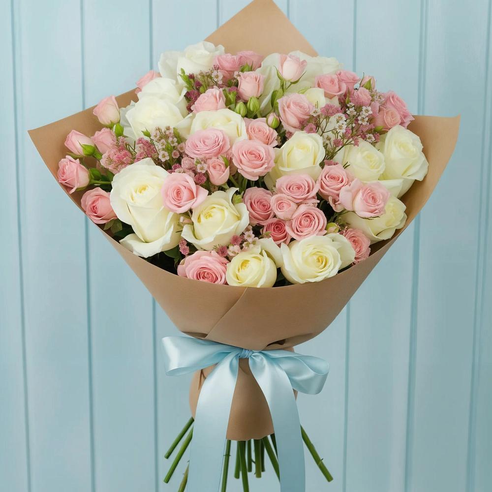 Букет цветов из: Розы в Пригородном Курской области