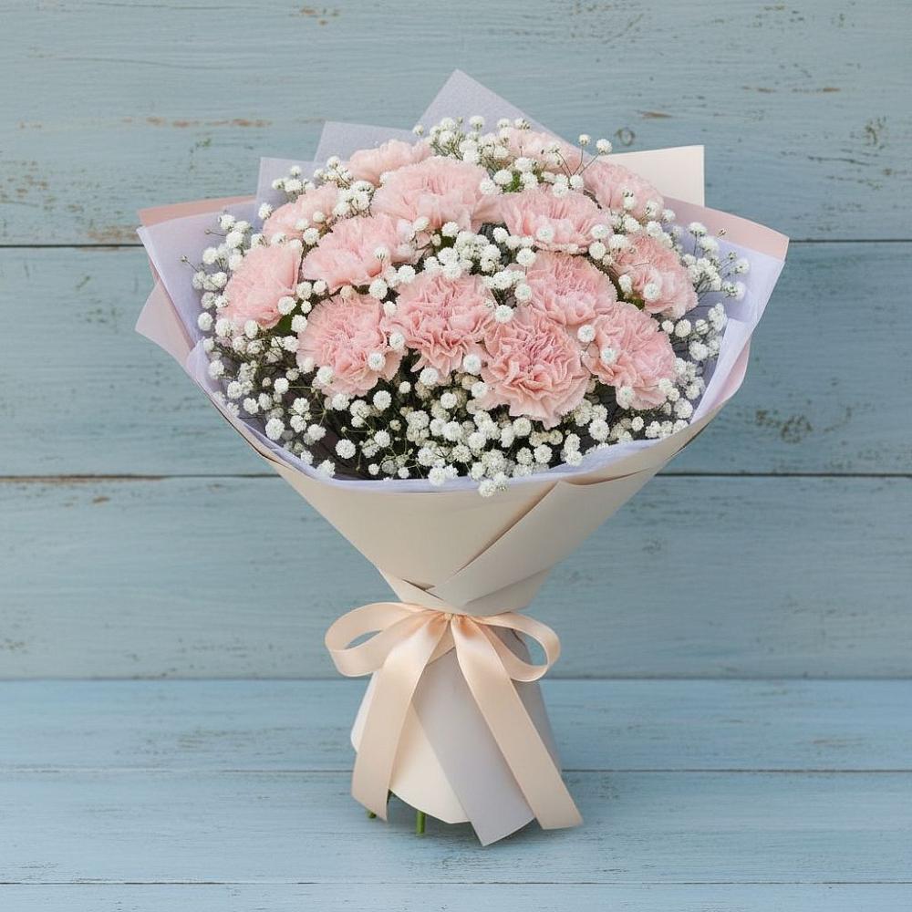 Букет цветов из: Гвоздики в Пригородном Курской области