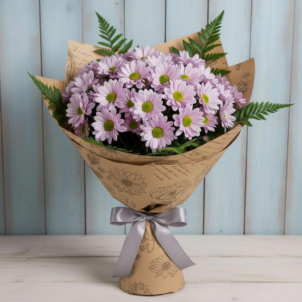 Букет цветов из: Хризантемы в Пригородном Курской области