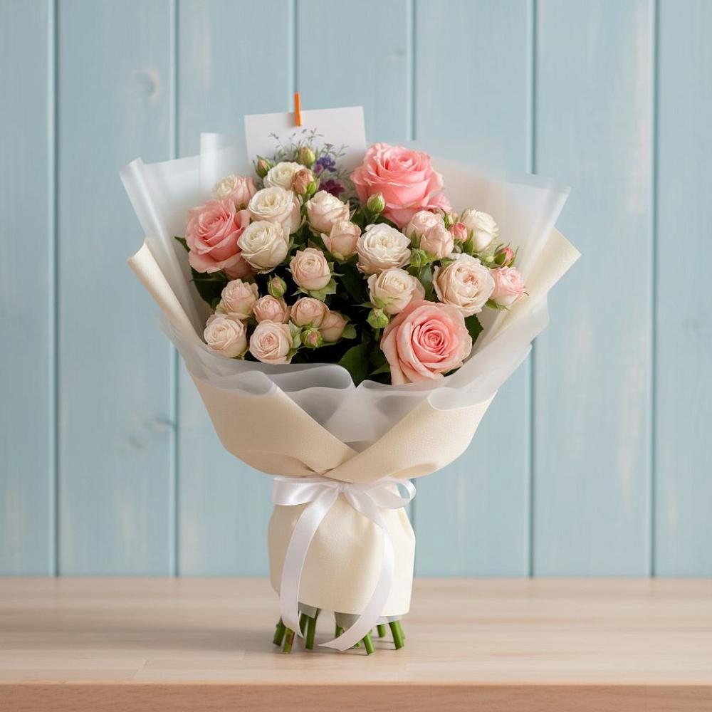 Букет цветов из: Розы в Пригородном Курской области