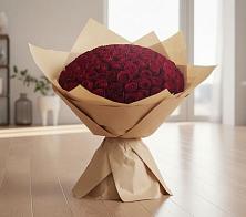 Букет 101 Красная роза в Пригородном Курской области