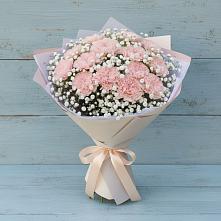 Букет цветов из:  Гвоздики в Пригородном Курской области