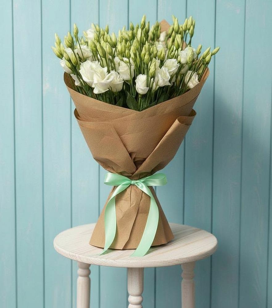 Букет цветов из: Лизиантусы в Пригородном Курской области