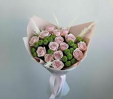 Букет цветов из:  Розы и Хризантемы в Пригородном Курской области
