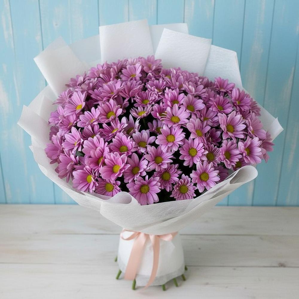 Букет цветов из: Хризантемы в Пригородном Курской области
