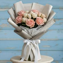 Букет цветов из:  Розы в Пригородном Курской области