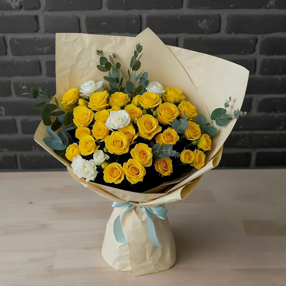 Букет цветов из: Розы в Пригородном Курской области