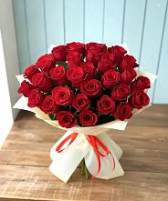 Букет 29 Красных роз в Пригородном Курской области