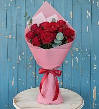 Букет цветов из:  Розы в Пригородном Курской области