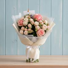 Букет цветов из:  Розы #REPLACE_PRED# Пригородном Курской области