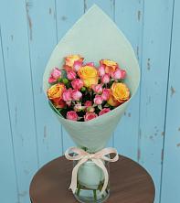 Букет цветов из:  Розы в Пригородном Курской области